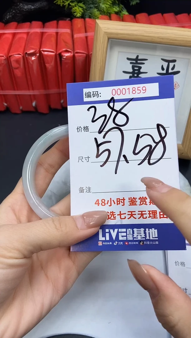 未镶嵌手镯翡翠0001859