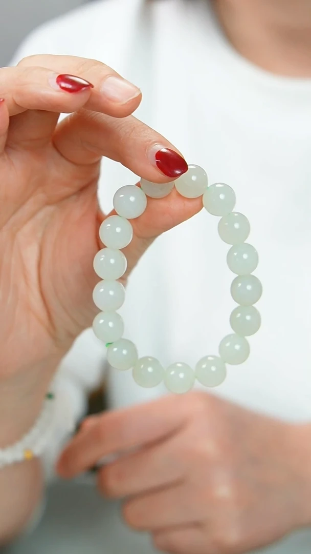 【闪购商品】和田玉手串未镶嵌新春福利价卡12mm/GG/1