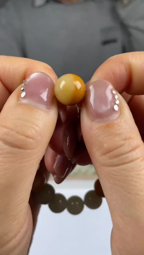 未镶嵌手串翡翠A470单珠手串