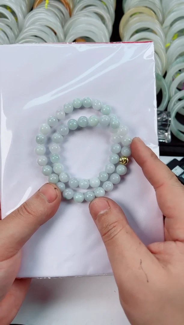 【闪购商品】翡翠手链未镶嵌翡翠A货玉石手链