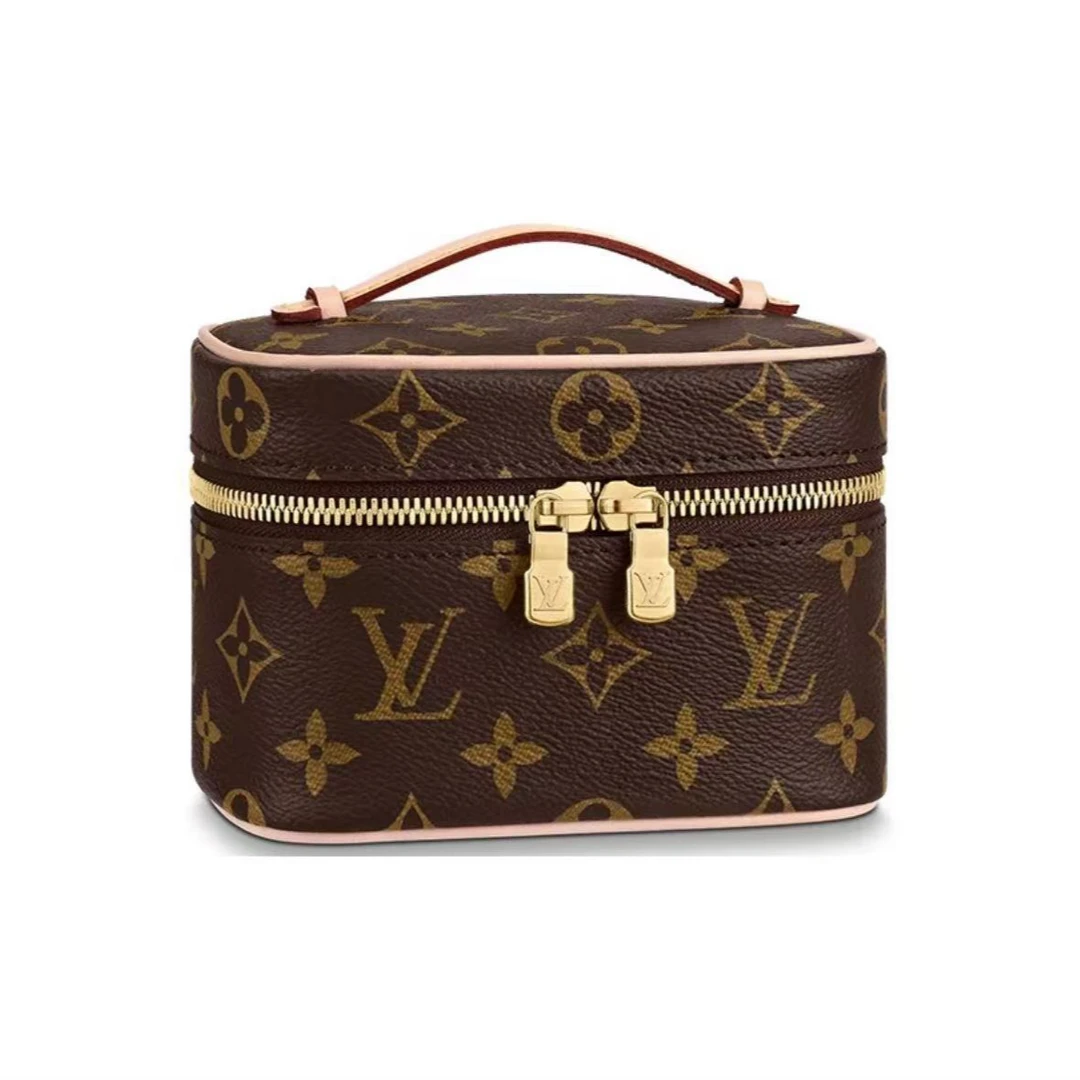 99新 LouisVuitton/路易威登 lv nice nano化妆盒