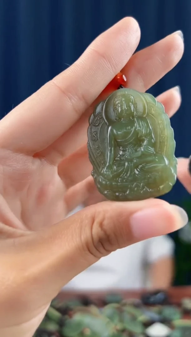 未镶嵌和田玉挂件拍一发一，多样性发货