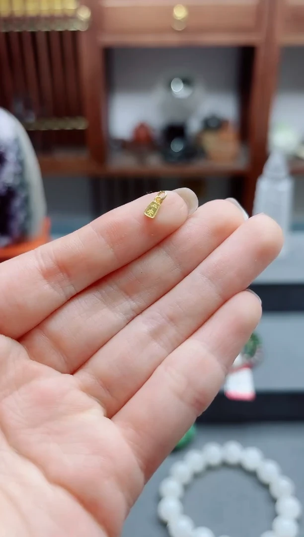 18K金吊坠(不含链)18K金配饰18K金