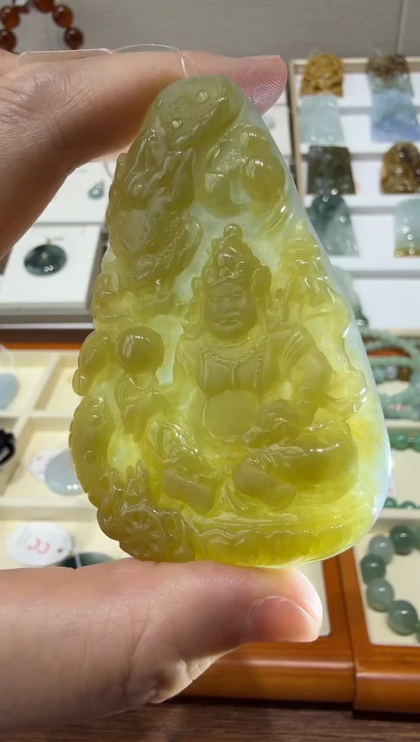 未镶嵌挂件翡翠A货翡翠多样性孤品