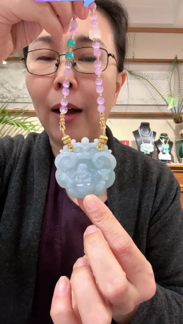 【闪购商品】翡翠颈饰未镶嵌国风