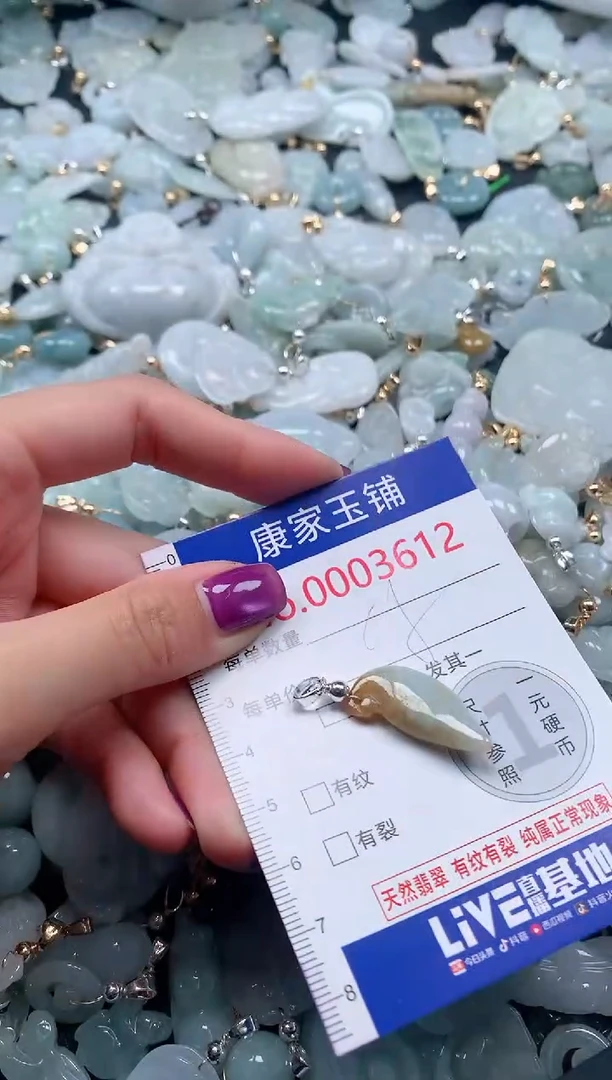颈饰未镶嵌翡翠3612