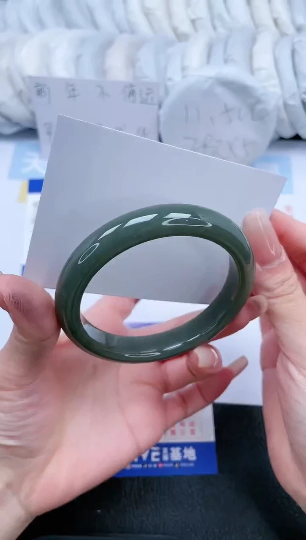 【闪购商品】和田玉手镯未镶嵌T234-61.7