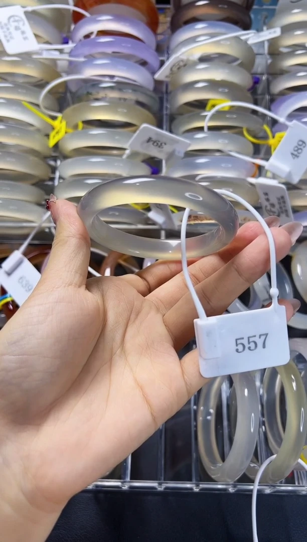 【闪购商品】玛瑙/玉髓手镯未镶嵌57.4-10.5-7.4-557