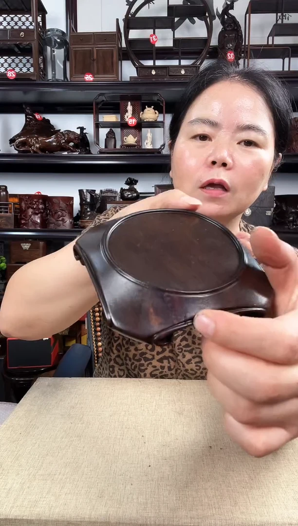 木瑕疵519老李红木工艺品