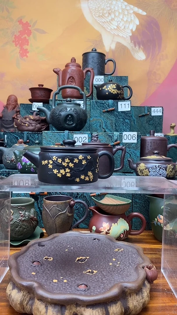 茶杯紫砂原矿紫砂