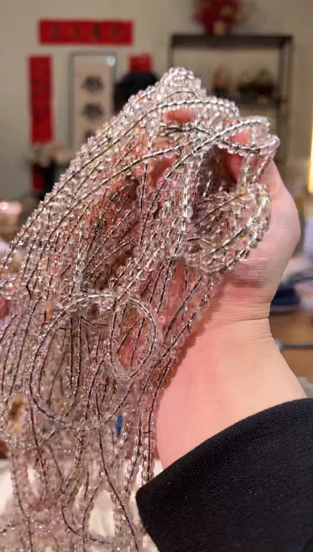 【闪购商品】发晶手链未镶嵌5mm＋黑金超七三圈（多样性发其一）