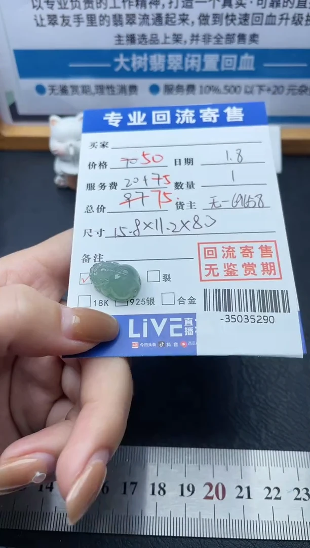 【闪购商品】翡翠颈饰未镶嵌多人-35035290