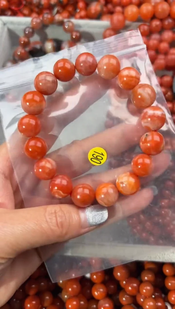 未镶嵌手串南红玛瑙12+