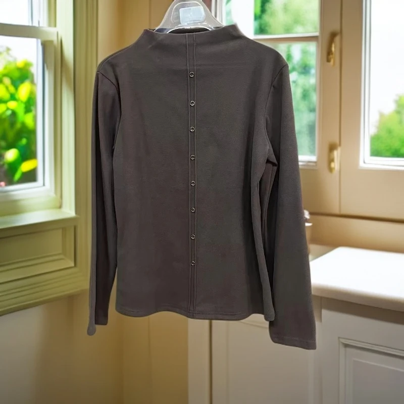 996#【木兮兮专属】2025年冬季气质显瘦时尚简约百搭打底保暖上衣
