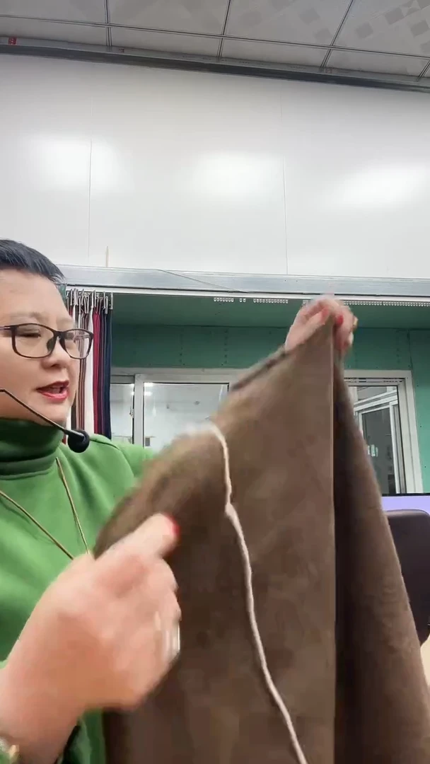 施华洛咖啡色0.8米布头