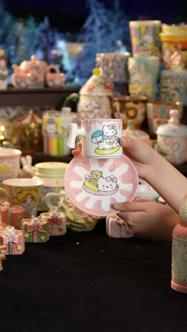 其他陶景德镇釉下彩手绘设计师款陶瓷