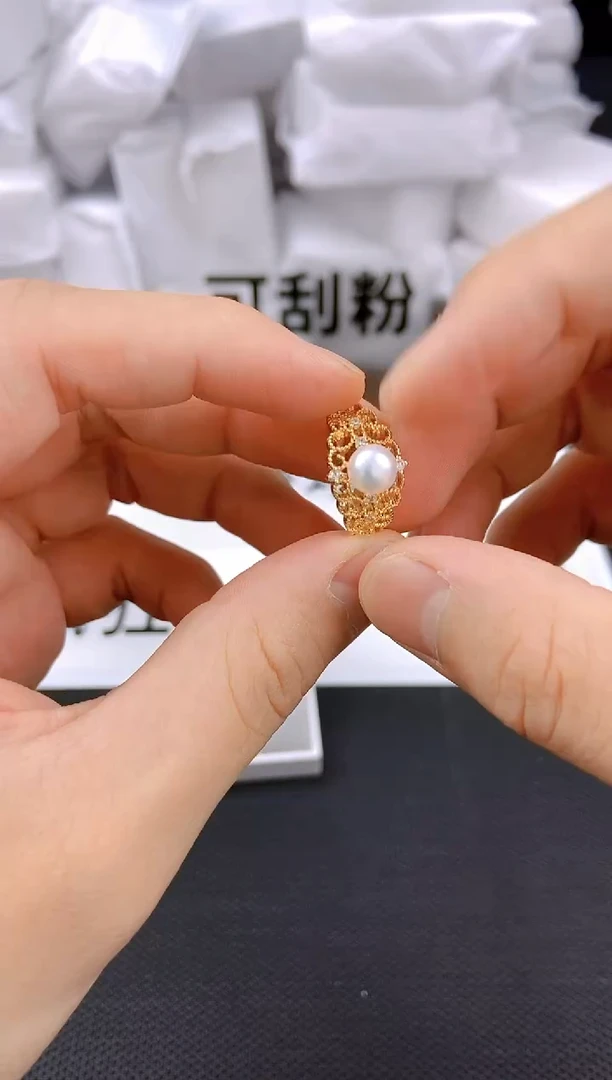 未镶嵌耳饰淡水珍珠jz1003