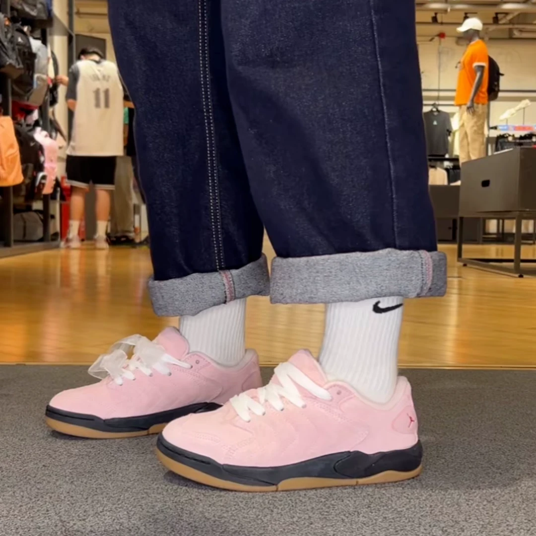 NIKE耐克大童JORDAN SESSION (GS)玩球穿搭乔丹篮球鞋IB5679-600