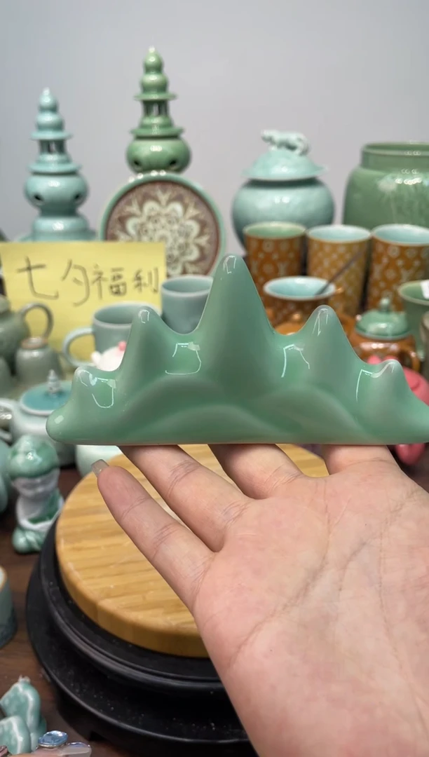 特价福利 微瑕 慧仙青瓷