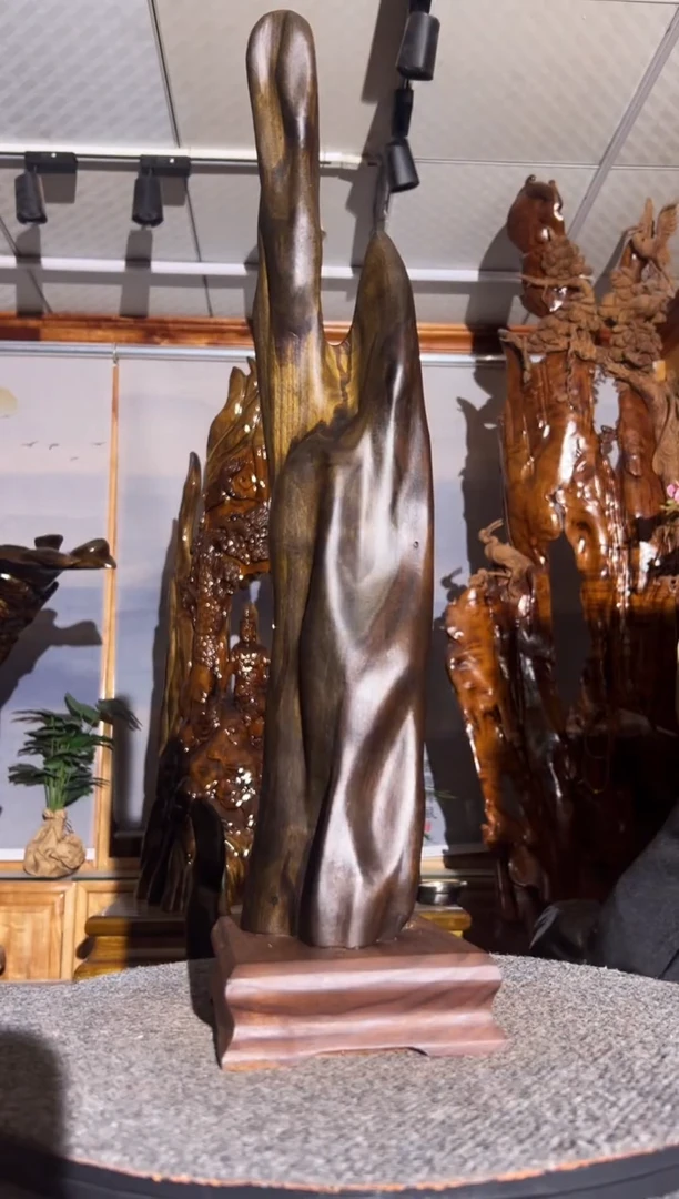 【闪购商品】金丝楠小叶桢楠乌木摆件