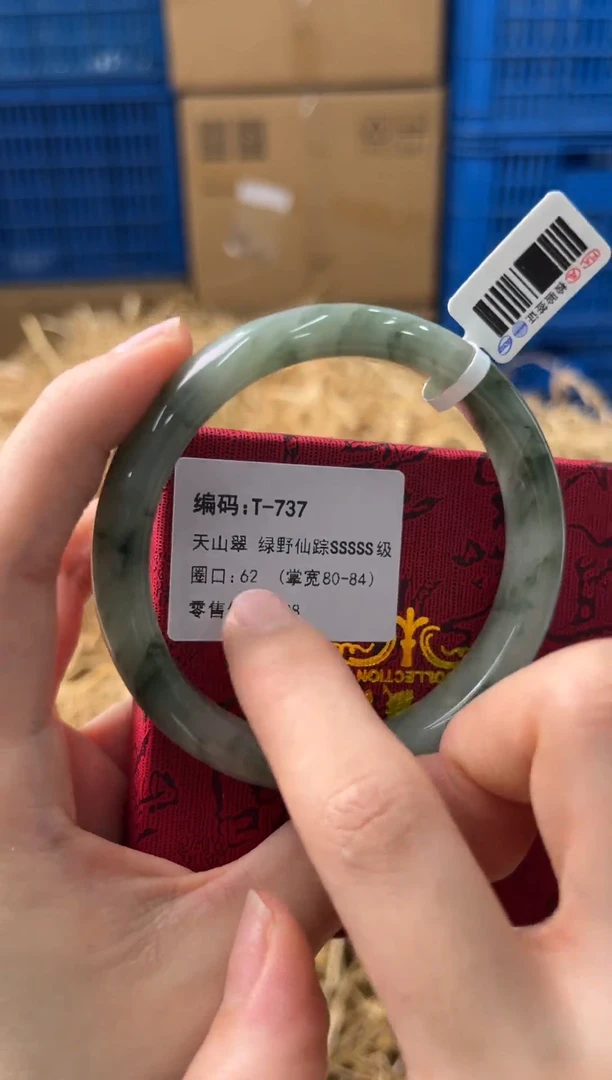 未镶嵌手镯石英质玉T-737