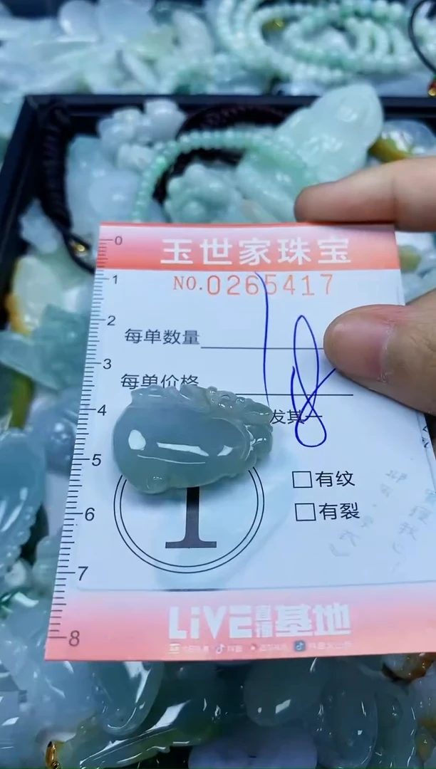 翡翠未镶嵌颈饰闪购0265417
