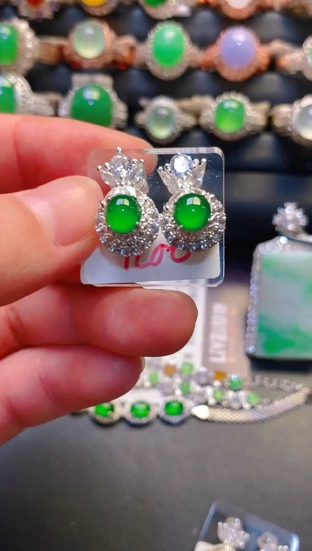 未镶嵌戒指翡翠天然