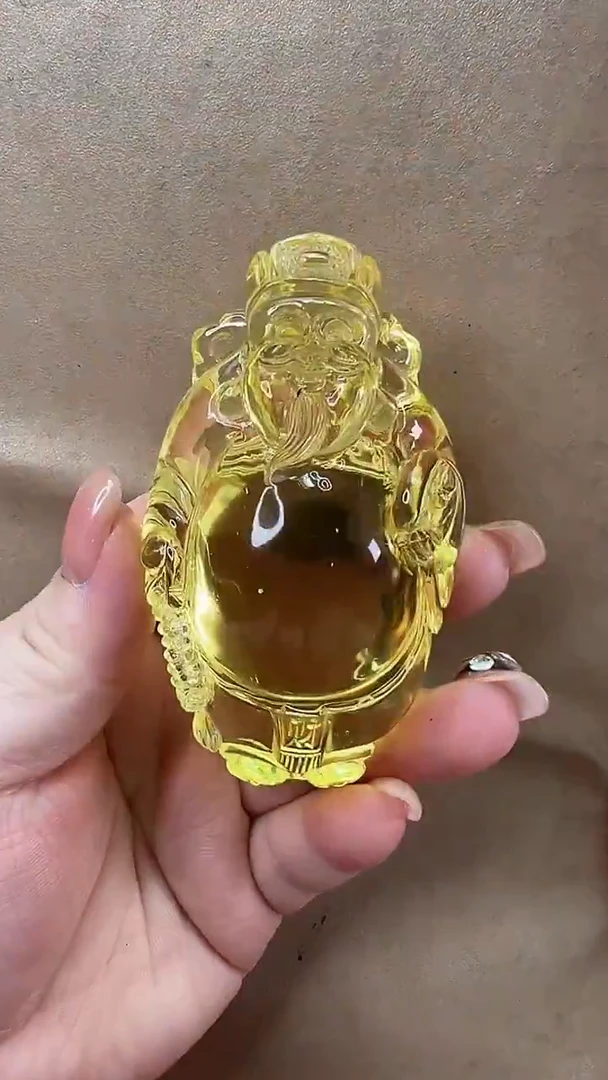 琥珀颈饰未镶嵌吊坠
