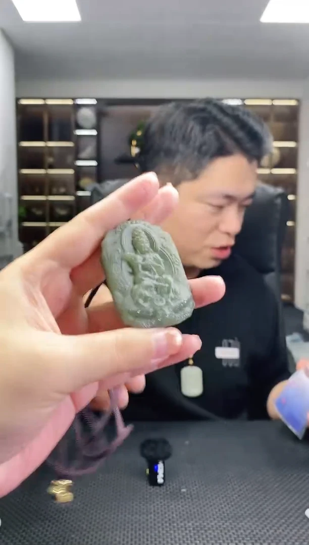 颈饰未镶嵌和田玉普贤清货3