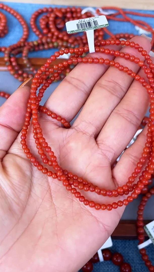 未镶嵌手串南红玛瑙N37凉山瓦西料多圈