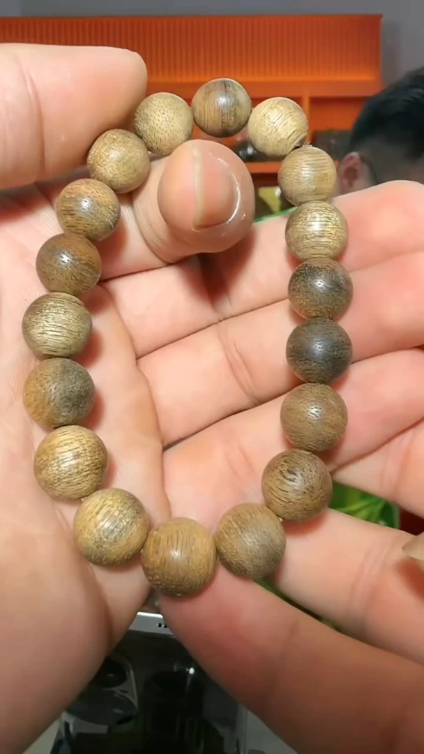 沉香手串107号单圈尖峰岭多样性发一