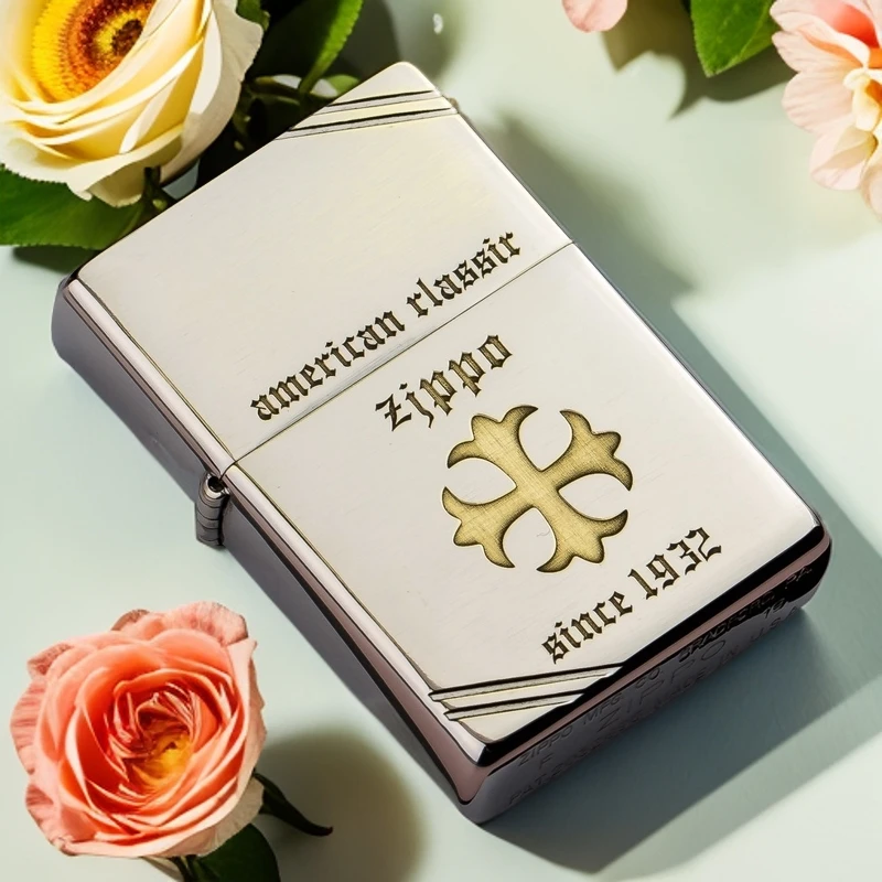 zippo打火机原装正品1937复刻230克罗心煤油防风打火机DYJ1