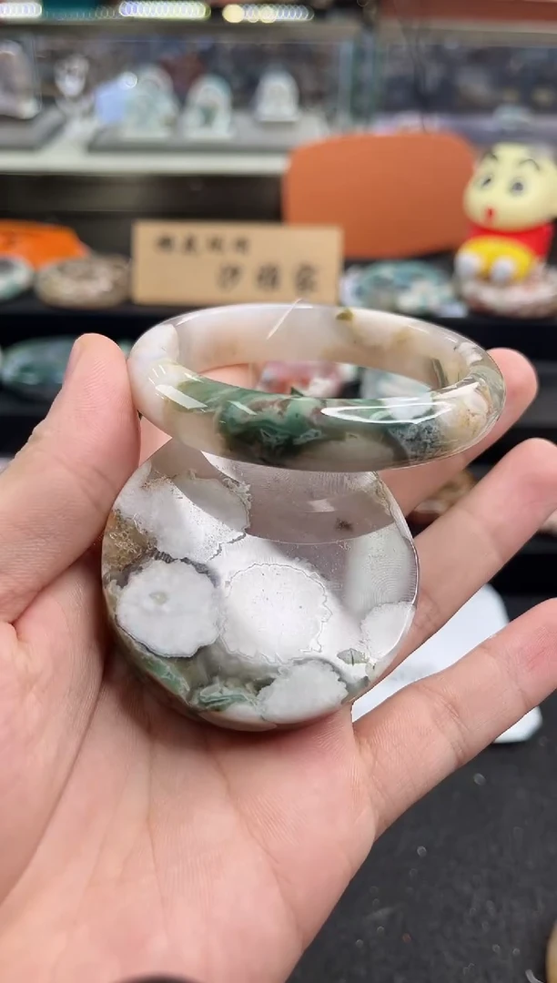 未镶嵌手镯石英质玉58圈口（赠品镯心）6593346