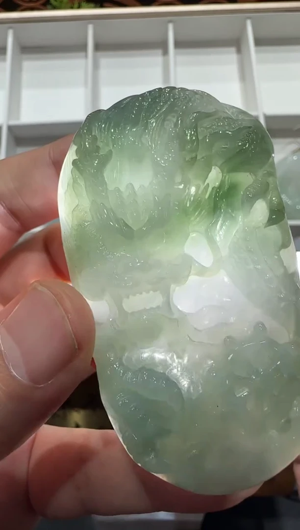 未镶嵌挂件翡翠A货翡翠多样性孤品