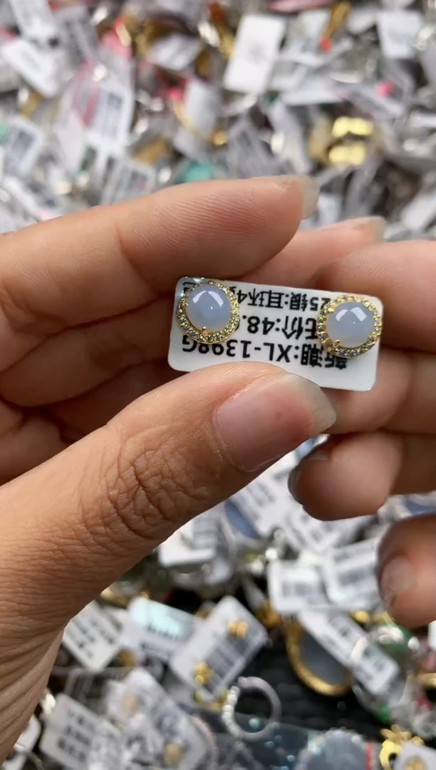 银S925镶嵌戒指翡翠121212---5
