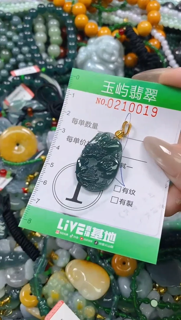 颈饰未镶嵌翡翠闪购0210019