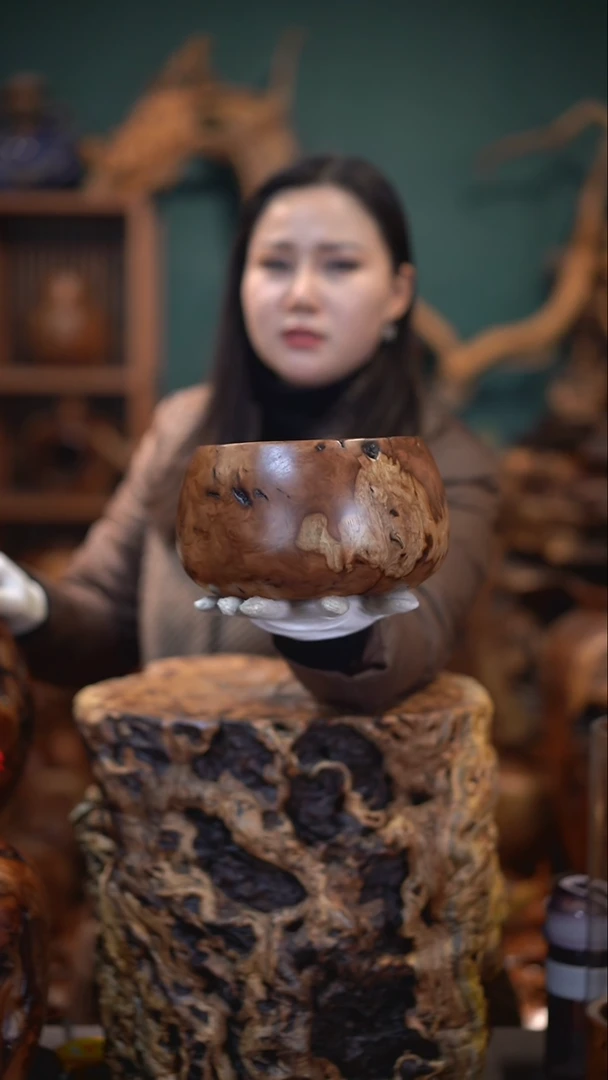 【闪购商品】枣木雷击枣木聚宝盆