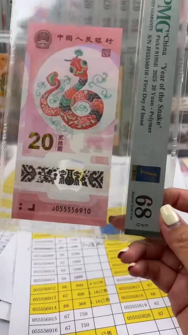 塑料蛇钞PMG055556910福利T