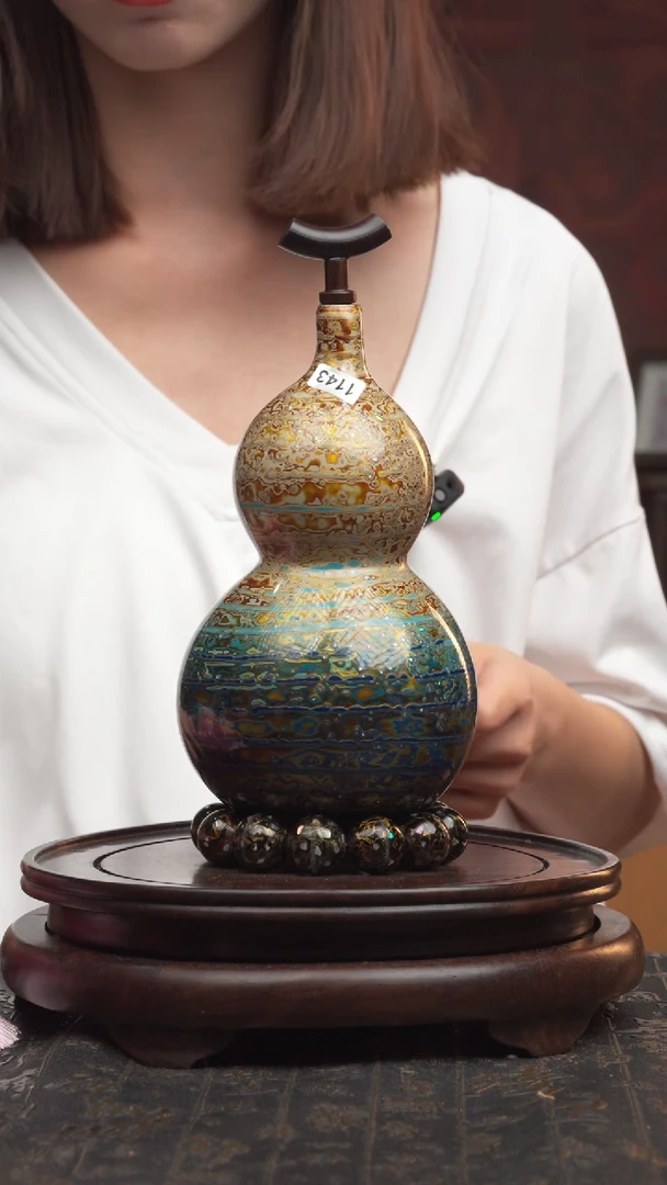 1144号大漆葫芦一物一拍