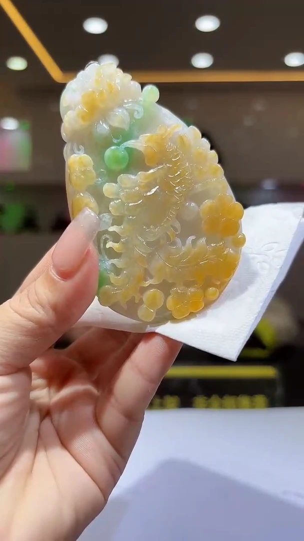 未镶嵌定制翡翠33/0103/C/凤凰