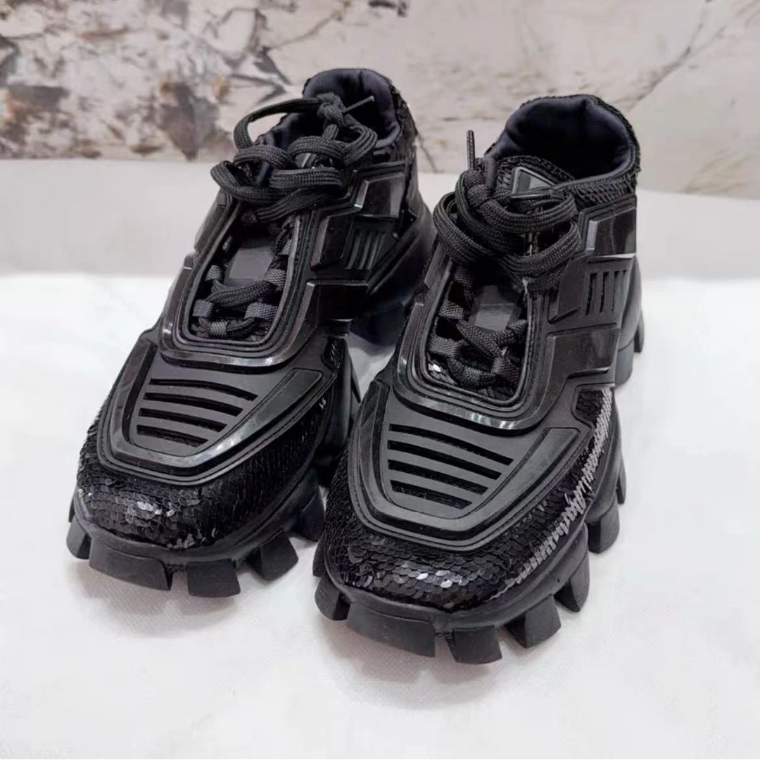 99新 Prada/普拉达 双双臻选/vv02102/普拉达休闲鞋/36.5码