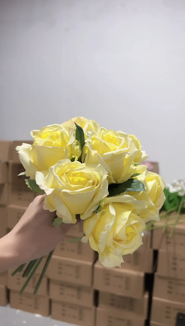 7枝黄色手感保湿爱莎（微瑕不售后）