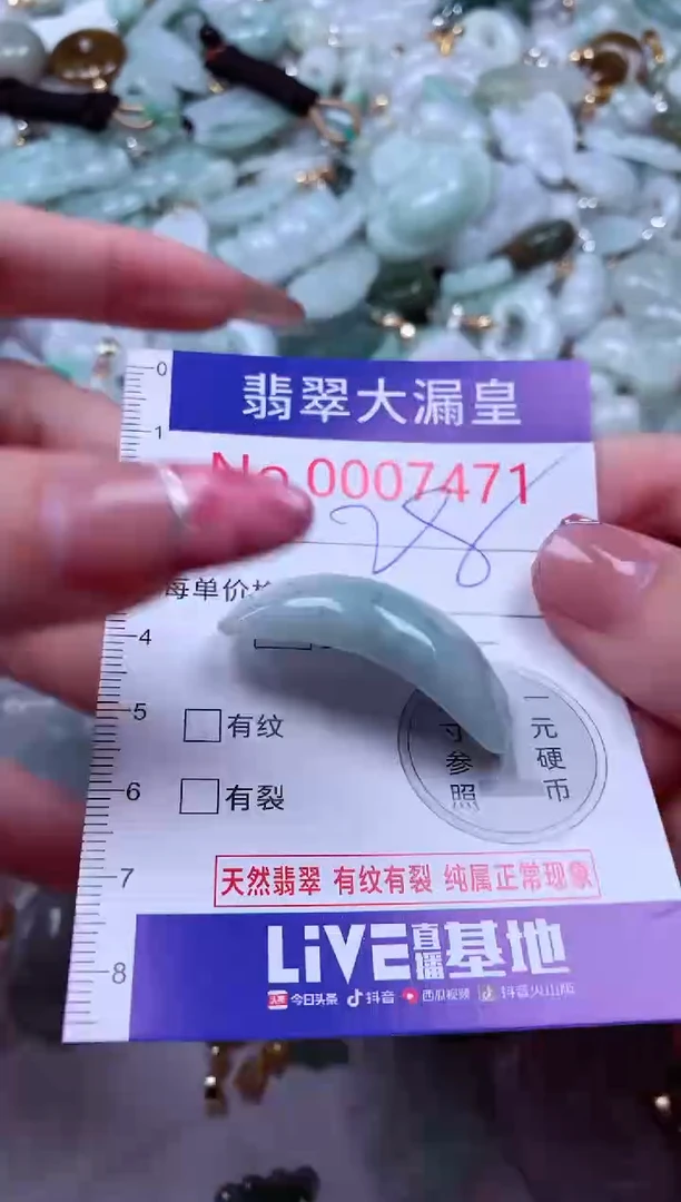 颈饰未镶嵌翡翠7471