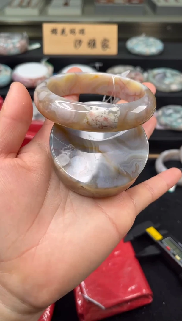 未镶嵌手镯石英质玉61圈口（赠品镯心）144887