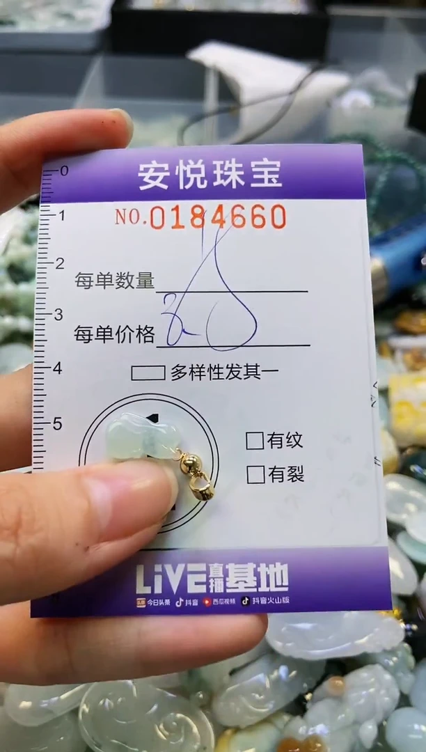 翡翠未镶嵌颈饰闪购0184660