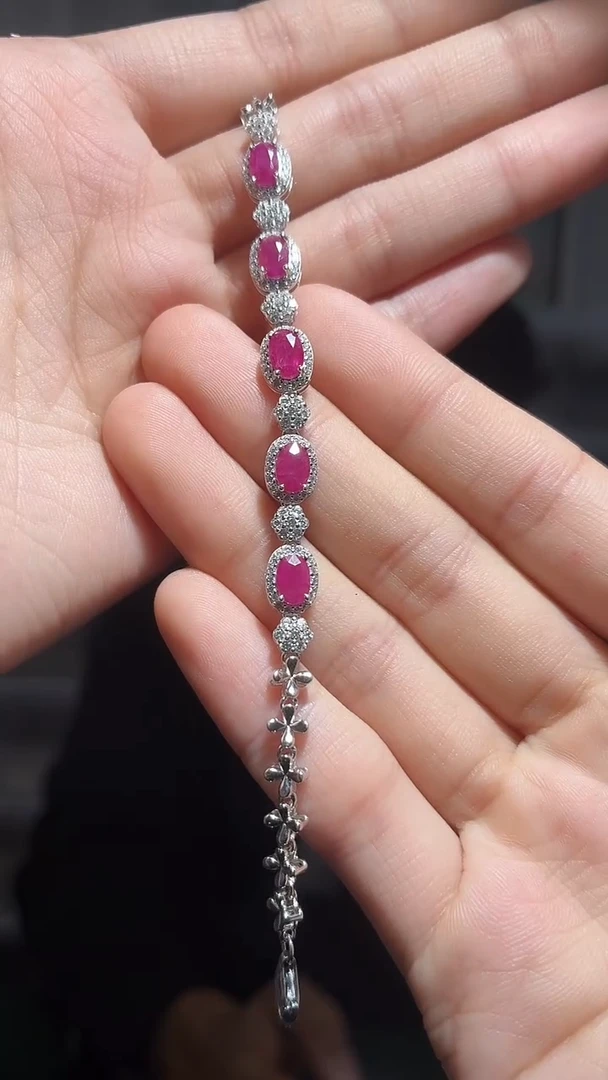 银S925镶嵌其他红宝石（扎德严选）