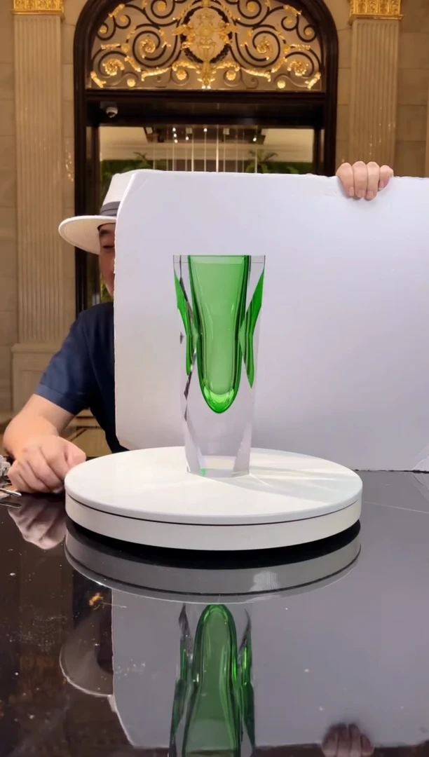 琉璃手工艺品AJ1010031琉璃艺术花器