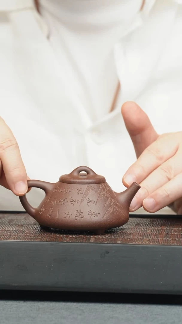 茶壶紫砂五堂 子冶东坡梦诗壶