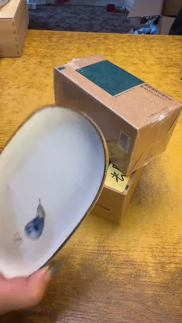 瓷器瓷瑕疵老破破201洗发三件碗