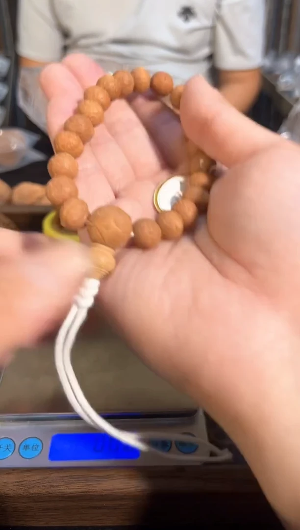 把件核桃凤眼手串